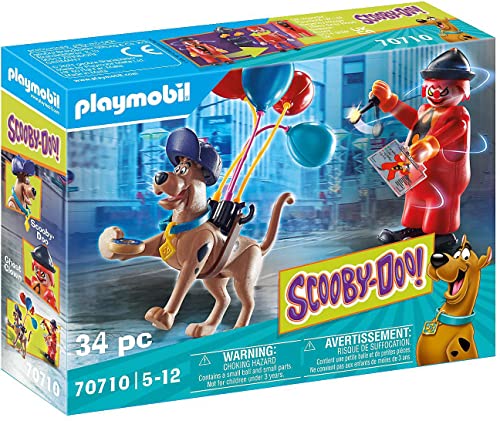 PLAYMOBIL Scooby-DOO! 70710 Abenteuer mit Ghost Clown, Ab 5 Jahren von PLAYMOBIL