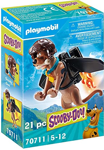 PLAYMOBIL Scooby-DOO! 70711 Sammelfigur Pilot, Ab 5 Jahren von PLAYMOBIL