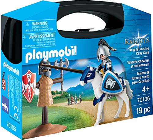 Playmobil - 70106 - Ritter und Trainingskoffer, bunt von PLAYMOBIL