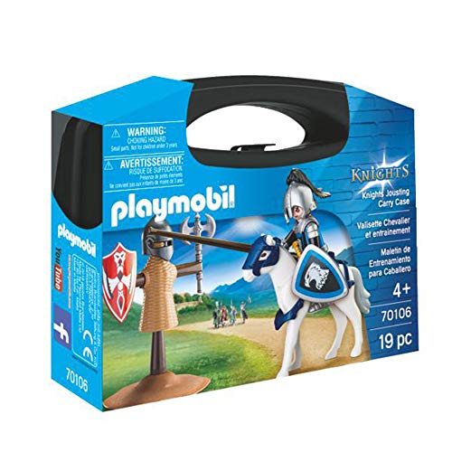 Playmobil - 70106 - Ritter und Trainingskoffer, bunt von PLAYMOBIL