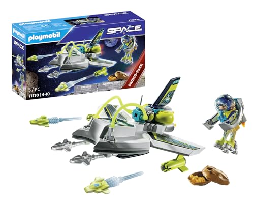 PLAYMOBIL Space Promo Pack 71370 Hightech Space-Drohne, Raumfahrt, Weltraum, Jetbag und schussfähige Kanonen, Spielzeug für Kinder ab 4 Jahren PLAYMOBIL Space Promo Pack 71370 Hightech Space-Drohne, Raumfahrt, Weltraum, Jetbag und schussfähige Kanonen, Spielzeug für Kinder ab 4 Jahren von PLAYMOBIL