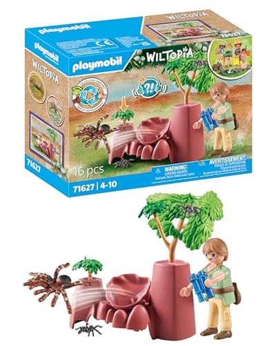 PLAYMOBIL | Wiltopia | Spinnenfelsen | nachhaltiges Spielzeug für Kinder ab 4 Jahren | 71627 von PLAYMOBIL