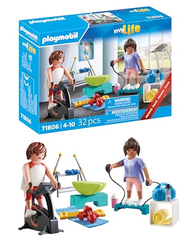 PLAYMOBIL | Sports | Fitnesstraining | Spielzeug für Kinder ab 4 Jahren | 71806 von PLAYMOBIL