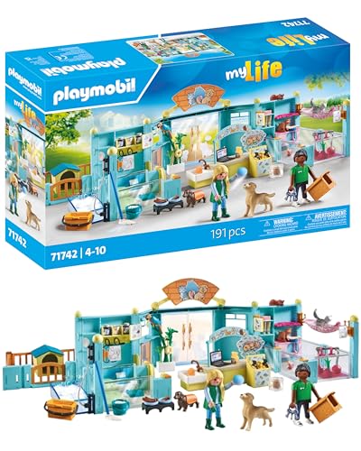 PLAYMOBIL | Tierhotel | Tier Spielzeug Kind | Tierfiguren Set | Spielzeug für Kinder ab 4 Jahren | 71742 von PLAYMOBIL