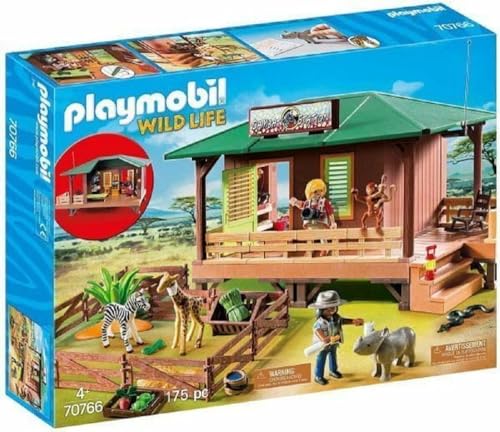 PLAYMOBIL Wild Life 70766 Rangerstation mit Tieraufzucht, Ab 4 Jahren von PLAYMOBIL