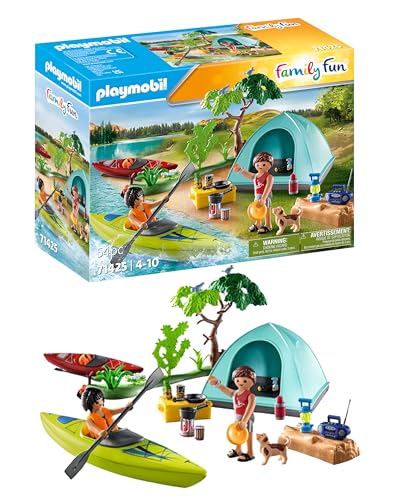 PLAYMOBIL | Family Fun | aufregendes Naturabenteuer am Zeltplatz | Spielzeug für Kinder ab 4 Jahren | 71425 von PLAYMOBIL