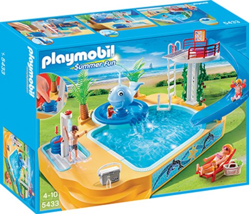 Piscina De Niños C/fuente Ballena -cv15 von PLAYMOBIL