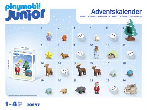 Playmobil® 123 Adventskalender Schneeweihnacht 70297 von PLAYMOBIL