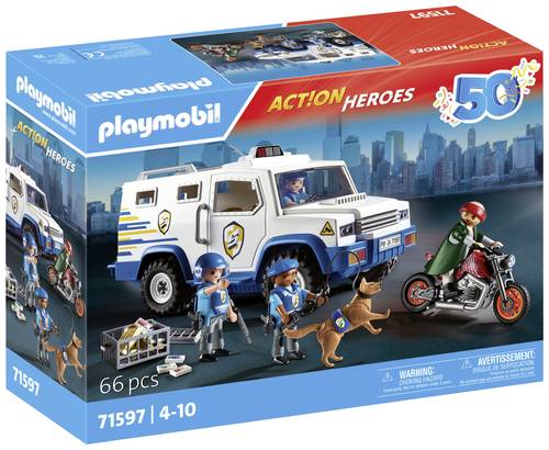 Playmobil® ACT!ON HEROES Geldtransporter 71597 von PLAYMOBIL