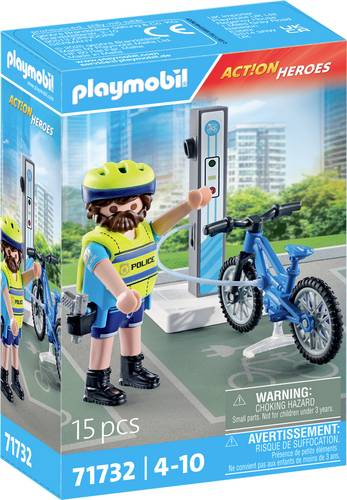 Playmobil® ACT!ON HEROES Polizei Fahrradstreife 71732 von PLAYMOBIL