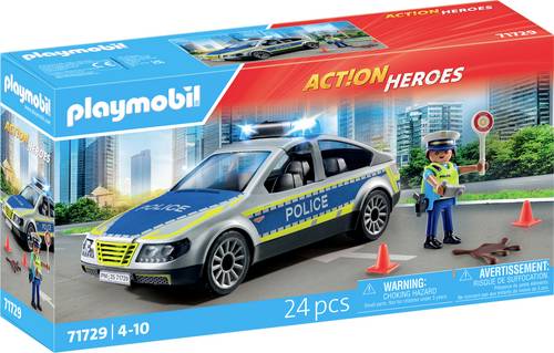 Playmobil® ACT!ON HEROES Polizei Streifenwagen 71729 von PLAYMOBIL