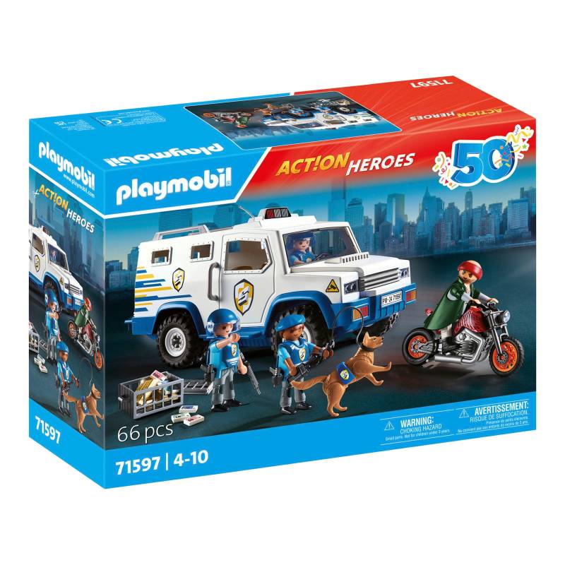 Playmobil® Action Heroes 71597 Geldtransporter von PLAYMOBIL