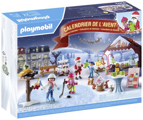 Playmobil® Adventskalender Ausflug auf den Weihnachtsmarkt 71472 von PLAYMOBIL