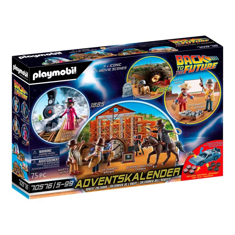 Playmobil® Back To The Future 70576 Adventskalender Back to the Future III von PLAYMOBIL