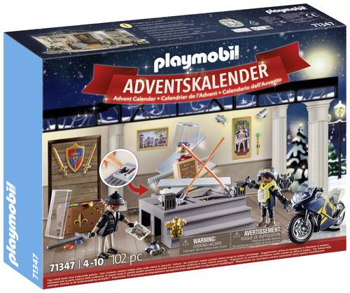 Playmobil® City Action Adventskalender Polizei Museumsdiebstahl 71347 von PLAYMOBIL