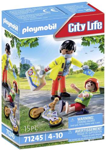 Playmobil® City Life Sanitäter mit Patient 71245 von PLAYMOBIL