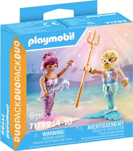 Playmobil® DUOPACK Meerjungfrau und Meermann 71799 von PLAYMOBIL