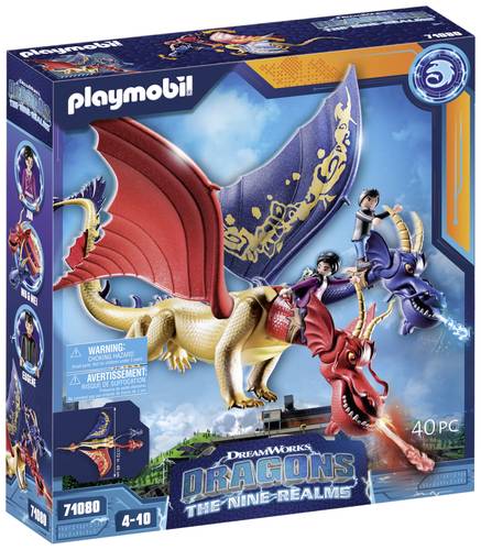 Playmobil® Dragons Dragons: The Nine Realms - Wu & Wei mit Jun 71080 von PLAYMOBIL