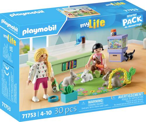 Playmobil® My Life Familie mit Hasen 71753 von PLAYMOBIL