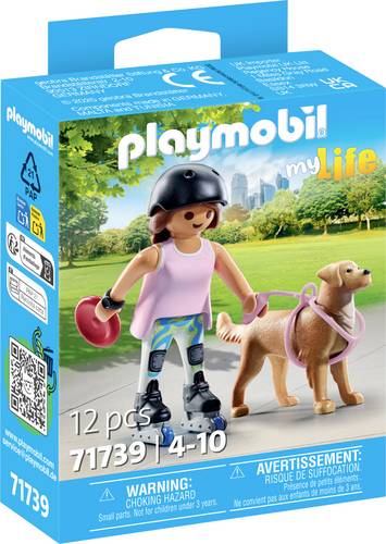 Playmobil® My Life Inlinerin mit Retriever 71739 von PLAYMOBIL