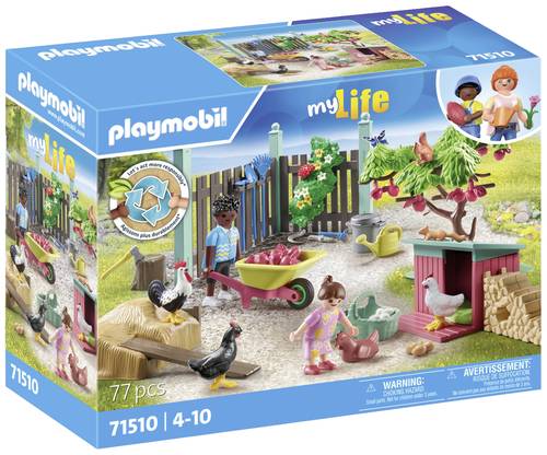 Playmobil® My Life Kleine Hühnerfarm im Tiny House Garten 71510 von PLAYMOBIL