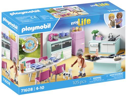 Playmobil® My Life Küche mit Essplatz 71608 von PLAYMOBIL