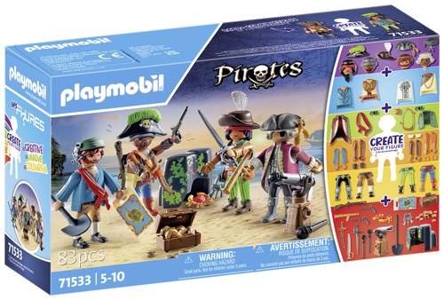 Playmobil® Pirates My Figures: Piraten 71533 von PLAYMOBIL