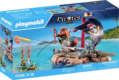 Playmobil® Pirates Schatzbergung auf Piratenfloss 71794 von PLAYMOBIL