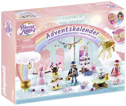 Playmobil® Princess Magic Adventskalender Weihnachtsfest unter dem Regenbogen 71348 von PLAYMOBIL