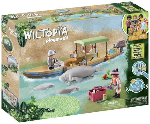 Playmobil® Wiltopia Bootsausflug zu den Seekühen 71010 von PLAYMOBIL