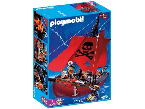 Playmobil 3900 Rotes Piratenschiff Playmobil 3900 Rotes Piratenschiff von PLAYMOBIL