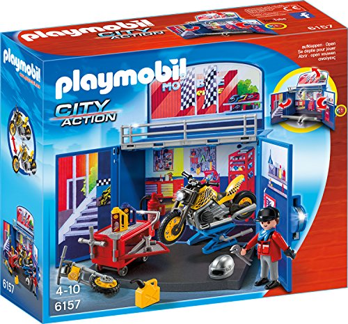 PLAYMOBIL 6157 Motorradwerkstatt von PLAYMOBIL