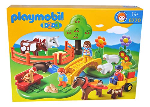 Playmobil 6770 1.2.3 Familie auf dem Land von PLAYMOBIL