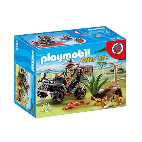 PLAYMOBIL Wild Life 6939 Wilderer mit Quad, Ab 4 Jahren von PLAYMOBIL