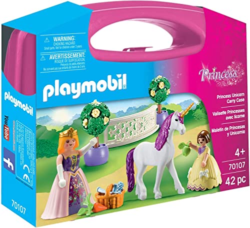 Playmobil 70107 Princess Unicorn Large Carry Case von PLAYMOBIL