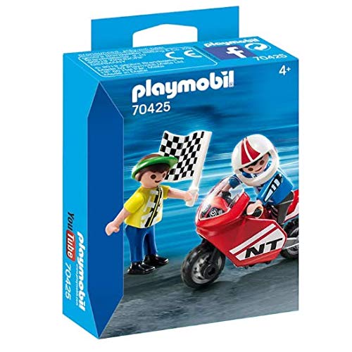 Playmobil 70425 Jungs mit Racingbike - Serie Boy Edition von PLAYMOBIL