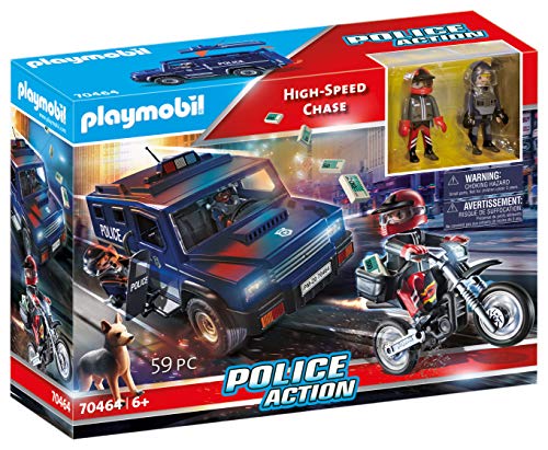 PLAYMOBIL 70464 Verfolgung der Polizeiaktion mit hoher Geschwindigkeit (ausschließlich) von PLAYMOBIL