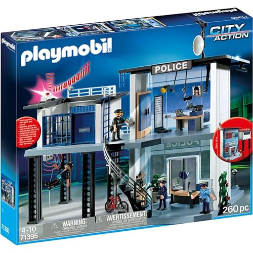 Playmobil 71395 City Action Polizeikommissariat mit Alarmsystem von PLAYMOBIL