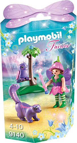 PLAYMOBIL Fairies 9140 Feenfreunde Eule und Stinktierchen, Ab 4 Jahren von PLAYMOBIL