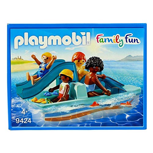 PLAYMOBIL Family Fun 9424 Tretboot, Ab 4 Jahren von PLAYMOBIL