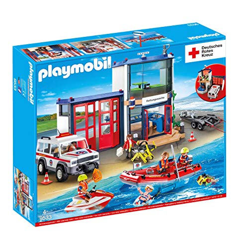 Playmobil 9533 Drk Mega Set Rettungswache von PLAYMOBIL