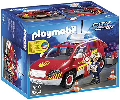 Playmobil Fire Chief's Car with Lights and Sound - City 5364 von PLAYMOBIL