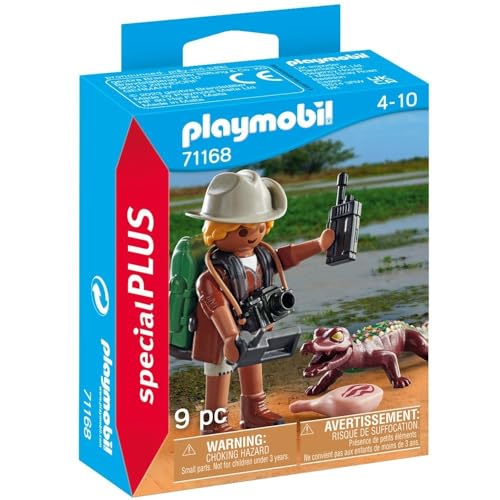 Playmobil Special Plus 71168 Explorateur et alligator von PLAYMOBIL