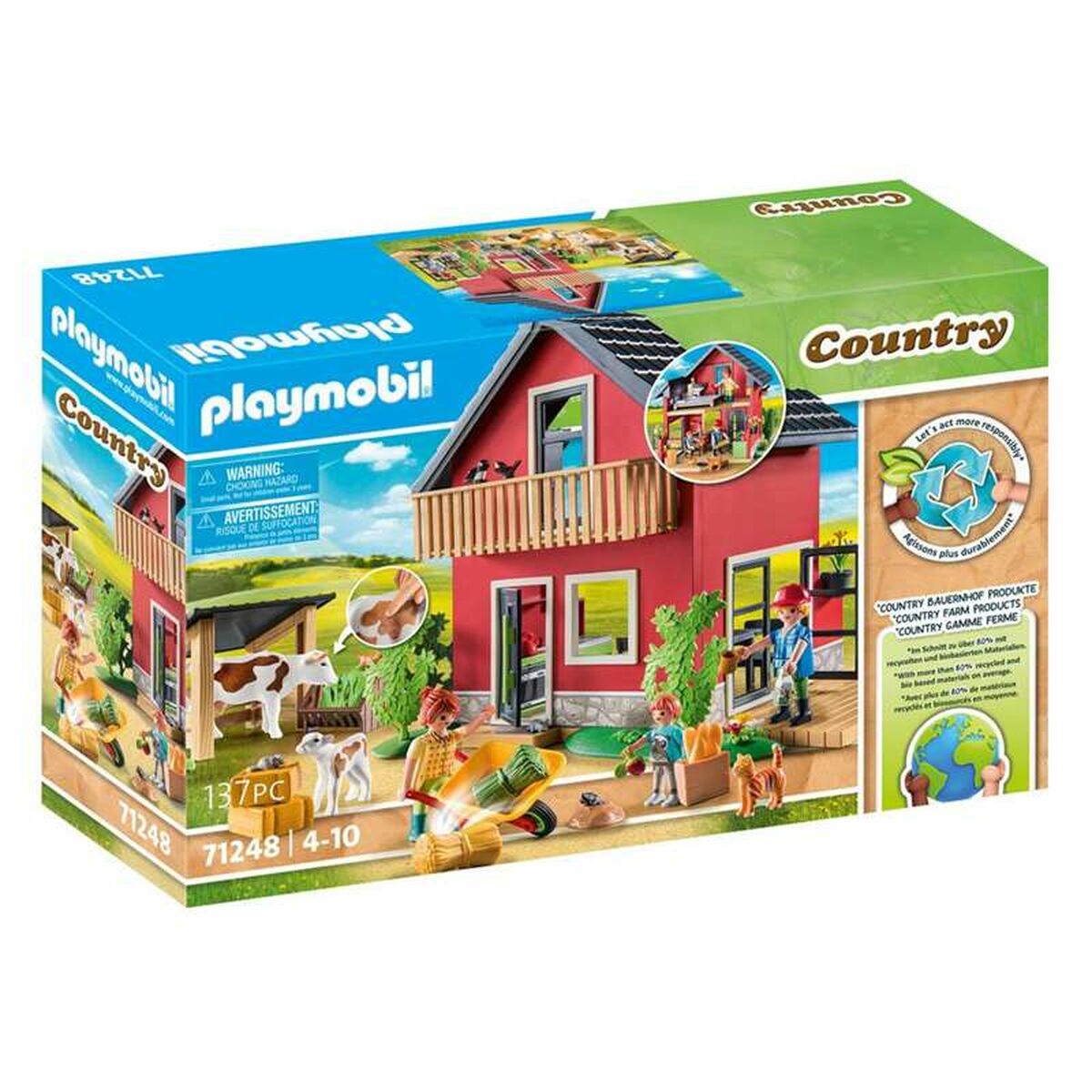 Playset Playmobil 71248 Country 137 Pieces von PLAYMOBIL