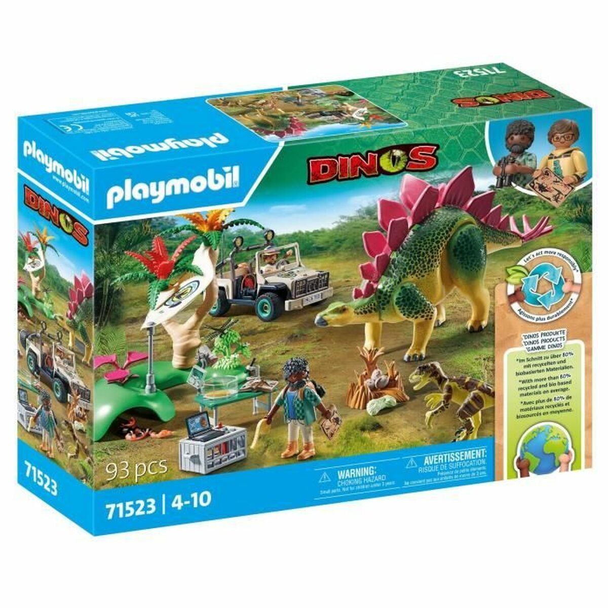 Playset Playmobil Dinos 71523 von PLAYMOBIL