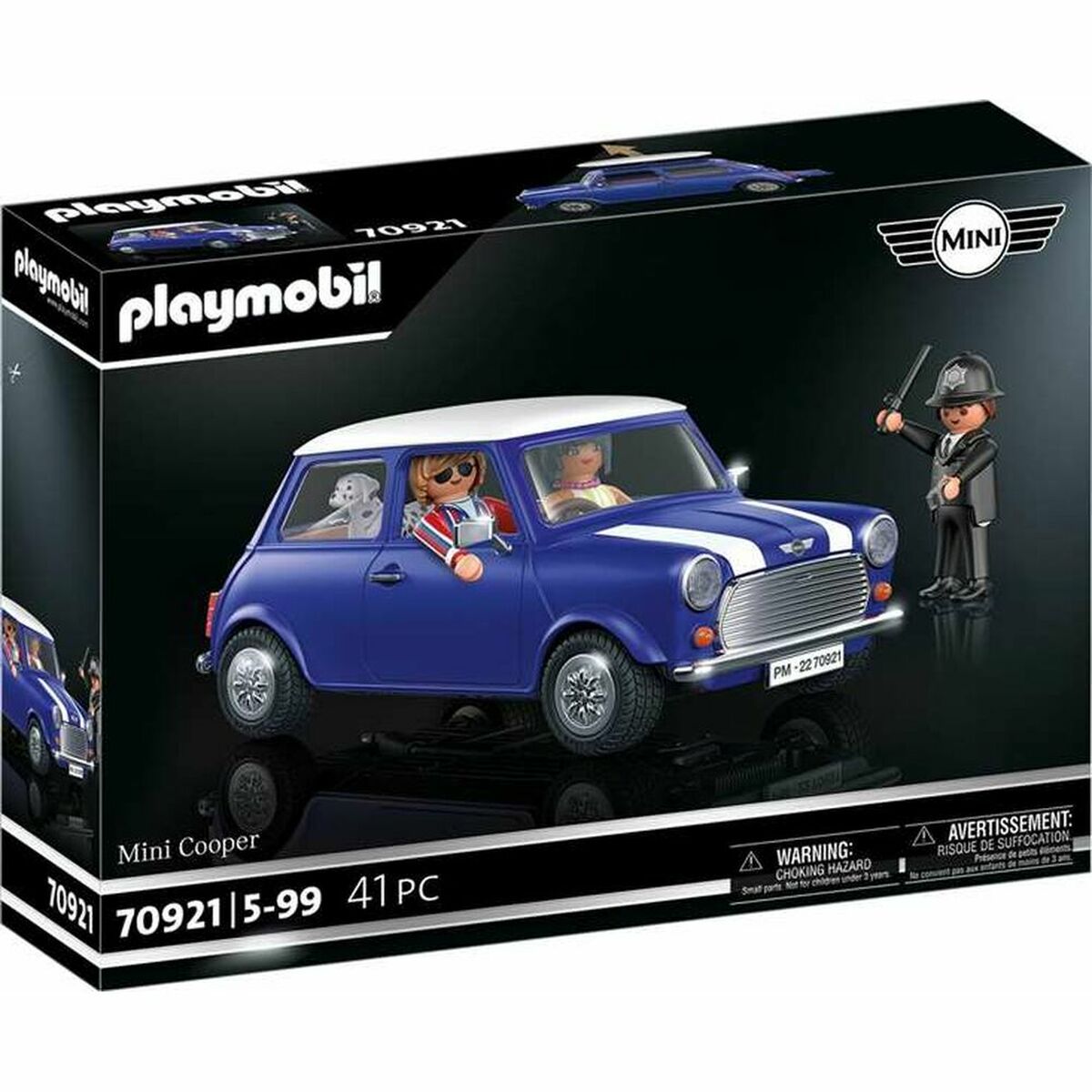 Playset Playmobil Mini Cooper 70921 (41 pcs) von PLAYMOBIL