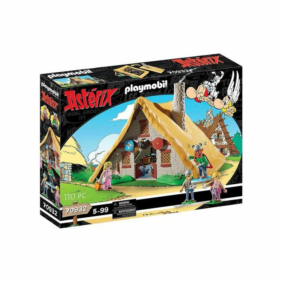 Playset Playmobil Vitalstatistix Hut Astérix 70932 (110 pcs) von PLAYMOBIL