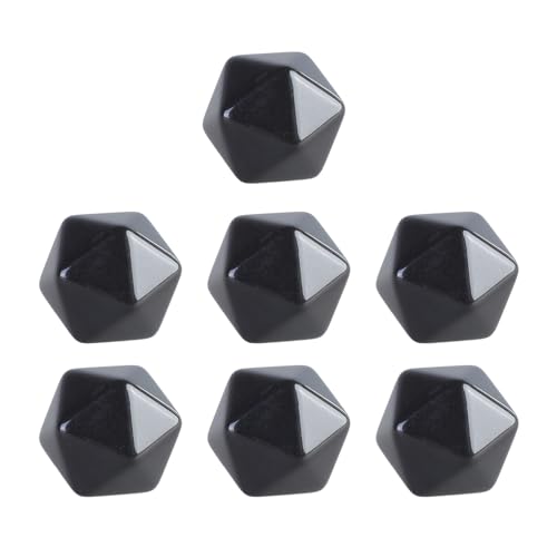 PLCPDM 20pcs Leere Blanks Dices 20mm Acryl Würfel Mit Glatten Oberflächen 20 Seitig Sided Würfel Für Brettspiele Und Lehren Einfach Zu Bedienen von PLCPDM