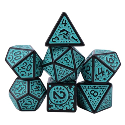 7Pcs D20 Anzahl Würfel Polyhedral Würfel Party Familie Kid Pädagogisches Spielzeug Unterhaltung Würfel von PLCPDM