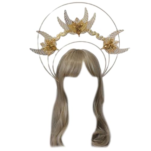 Kopfbedeckung SunGoddess Kopfschmuck Blume Stirnband von PLCPDM